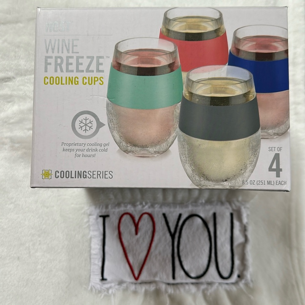 Host Wine Freeze Cooling Cups